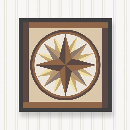 BARN QUILT Block, 7 Beautiful Sizes, Wall Art Decor, Barn Quilt Sign, Barn Quilt Design BQ024-15